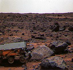 Solar Panels on NASA Sojourner rover